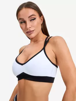 Топ-бра спортивный женский Exotic Rebelpro, Белый