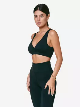 Топ-бра женский SPORT ANGEL "NECKLINE", Черный