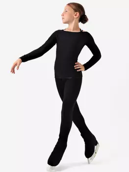 Топ для фигуристов «АЛЬФА-3» IceDress, Черный