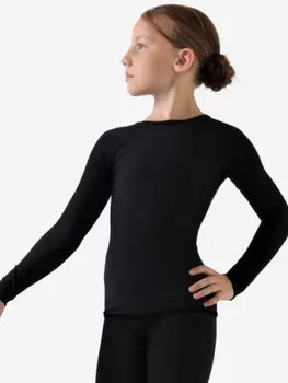 Топ для фигуристов «АЛЬФА-4» IceDress, Черный