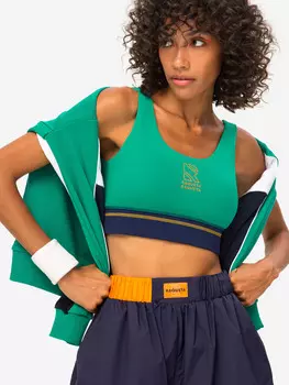 Топ женский RAQUETASPORT Emerald/Navy, Зеленый