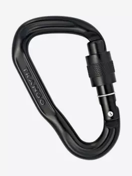 TRANGO карабин трапеция Toma Lock черный, Черный