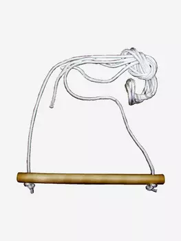 Трапеция навесная Alpinistik, Коричневый