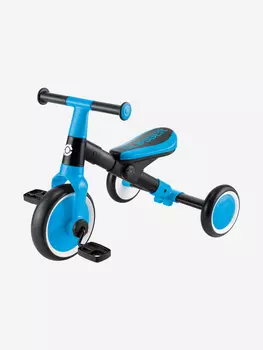 Трехколесный велосипед-беговел Globber LEARNING TRIKE (2в1), Голубой