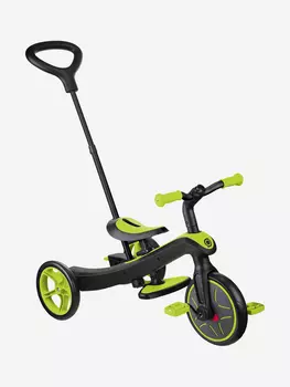 Трехколесный велосипед-беговел Globber TRIKE EXPLORER (3в1), Зеленый