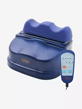 Тренажер для позвоночника GESS NEO, электрический массажер, Синий