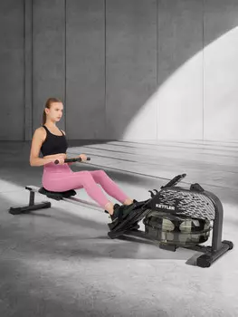 Тренажер гребной KETTLER Storm H2O, Черный