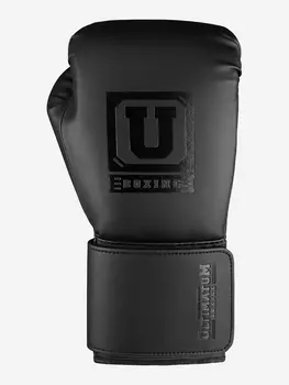 Тренировочные перчатки на липучке ULTIMATUM BOXING GEN5PRO-HTN BLK, Черный