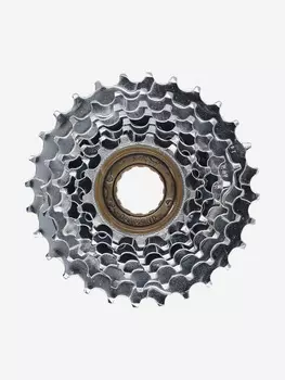 Трещотка велосипедная Stern TRI-DIAMOND FW-207CP-S, 13-28T, 7 скоростей, Серебряный