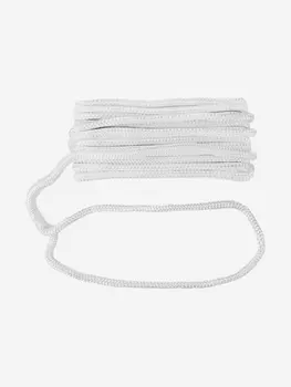 Трос швартовый с огоном Skipper плетеный, 14мм*10,67м, нейлон , белый, Белый