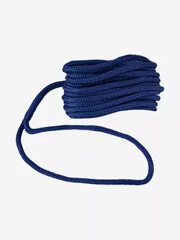 Трос швартовый с огоном Skipper плетеный, 14мм*10,67м, нейлон , синий, Синий