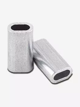 Трубка обжимная Stinger ST-6029-2.0x4.0 (в 1 упаковке 10 шт), Серебряный