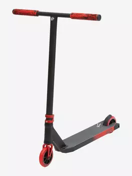 Трюковой самокат Комета Мираж черно-красный, Красный