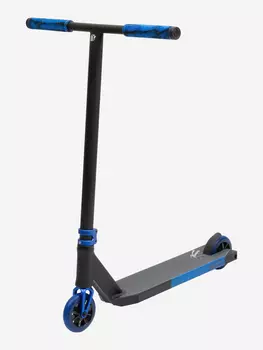 Трюковой самокат Комета Мираж черно-синий, Синий