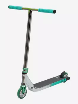 Трюковой самокат Комета Мираж серо-бирюзовый, Серый