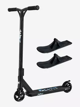 Трюковый Самокат с Лыжами SNOZ "Beast", Синий (2023), Синий