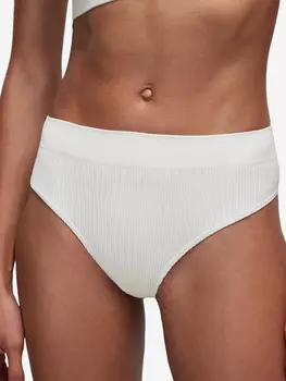 Трусы-бразильяно с высокой посадкой belle you, Белый