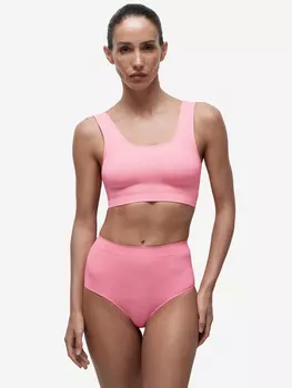 Трусы - кюлот с высокой посадкой belle you, Розовый