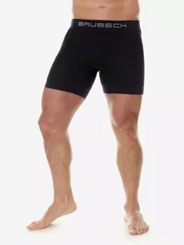 Трусы мужские Brubeck велошорты с вкладкой для велосипедиста, Черный