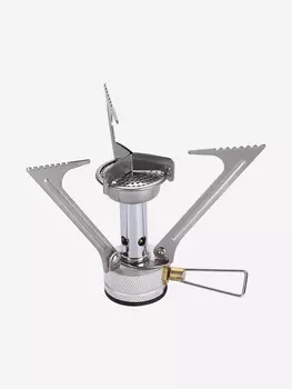 Туристическая газовая горелка складная BRS-1, Серый