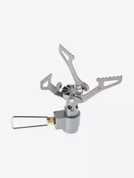 Туристическая газовая горелка титановая BRS-3000T, Серый