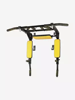 Турник-Брусья-Пресс 3в1 "Мультихват" Sportlim Черно-желтый, Желтый