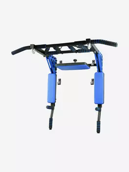 Турник-Брусья-Пресс 3в1 "Мультихват" Усиленный Sportlim "Черно-синий", Черный