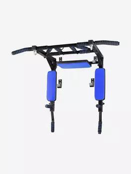 Турник-Брусья-Пресс 3в1 "Мультихват" Sportlim Черно-синий, Синий