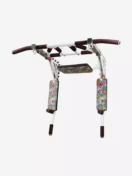 Турник-Брусья-Пресс 3в1 "Мультихват" Усиленный Sportlim "Стикербомб", Белый