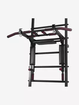 Турник-брусья-пресс 3в1 на шведскую стенку Sportlim Черный, Черный