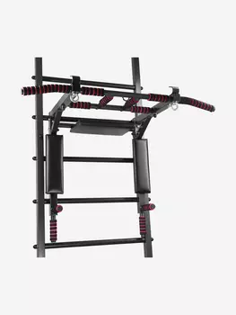 Турник-брусья-пресс 3в1 на шведскую стенку WestSport Антик, Серый