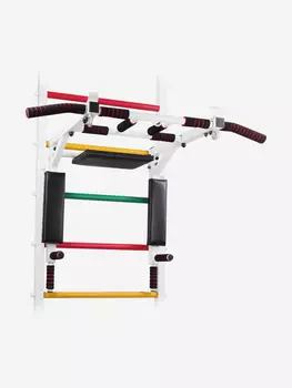 Турник-брусья-пресс 3в1 на шведскую стенку WestSport Белый, Белый