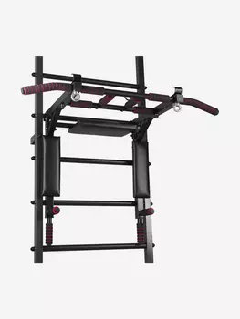 Турник-брусья-пресс 3в1 на шведскую стенку WestSport Черный, Черный