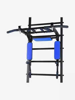 Турник Мультихват на Шведскую стенку Sportlim Черно-синий, Синий