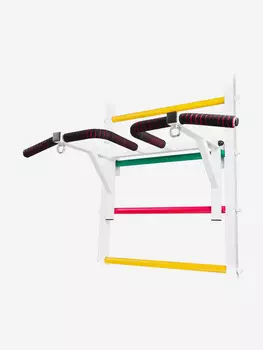 Турник Профи 3 хвата на шведскую стенку Sportlim Белый, Белый