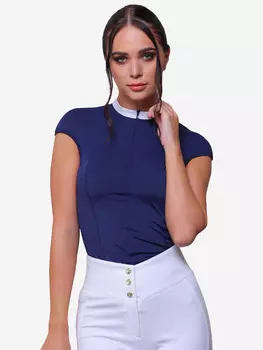 Турнирное поло для верховой езды DUNE SHEIKH HORSE BRAND, Синий