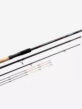 Удилище фидерное FLAGMAN S-Power River 3.3м тест max 150г, Черный