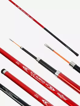 Удилище телескопическое стеклопластиковое д/с Fish2Fish Rapid Fiberglas (10-40) 4,0 м б/к, Мультицвет