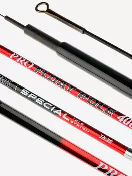 Удилище телескопическое углеволоконное д/с Akara Float Pole (15-35) 5,0 м б/к, Мультицвет