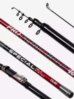 Удилище телескопическое углеволоконное д/с Akara Float Bolo (15-35) 5,0 м, Мультицвет