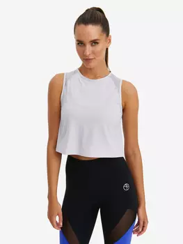 Укороченная майка с сеткой ACTIVE BeSelf, Фиолетовый