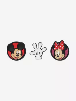 Украшение для обуви Crocs Disney Icons 3 Pack, Мультицвет, размер Без размера