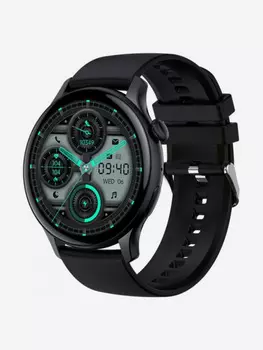 Умные часы CheckME Smart CMSHK85BB с фитнес-трекером, шагомером, уровенем кислорода в крови, Черный