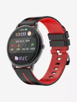 Умные часы CheckME Smart CMSKM60BR с шагомером, таймером, уровенем кислорода в крови, Черный