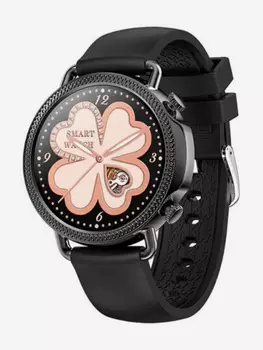 Умные часы CheckME Smart CMSV25BB с шагомером и измерением пульса, Черный