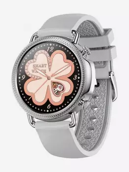 Умные часы CheckME Smart CMSV25GR с шагомером и измерением пульса, Серый