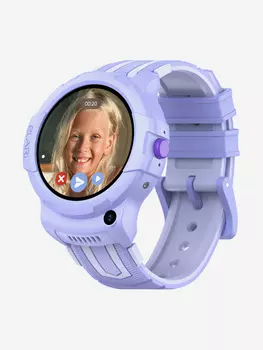 Умные часы детские Elari 4G Wink, Фиолетовый