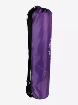 Универсальная сумка чехол для коврика для фитнеса и йоги Чакры размер 16 х 70 см (фиолетовый), Фиолетовый