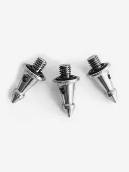 Универсальные шипы Sunwayfoto TP-01 для штатива, длина 43мм , диаметр 21 мм, 3/8"-16 (3шт), Черный