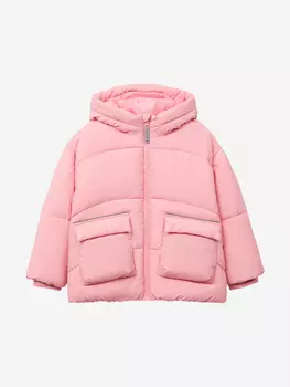 Утепленная куртка для девочек TOTTI KIDS, Розовый